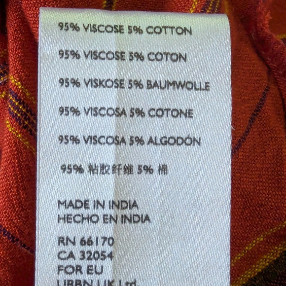 Free People Better Days Short Sleeve Striped Maxi Dress Red Combo Women's Sz S - Picture 8 of 13